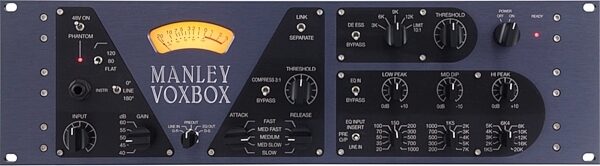 Manley VOXBOX Channel Strip Mic Pre EQ Compressor and Limiter, Main