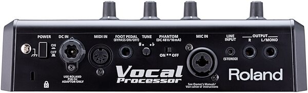Roland VP7 Vocal Processor, Back
