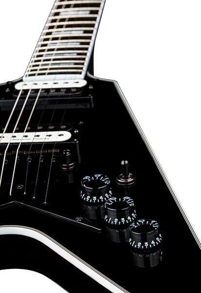 Dean V Select Electric Guitar, Detail Control Panel