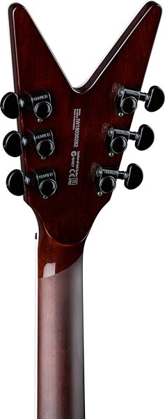 Dean V Select Electric Guitar, Rear detail Headstock