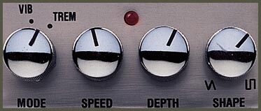 Marshall VT1 VibraTrem Vibrato/Tremolo Pedal, Control Detail