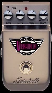Marshall VT1 VibraTrem Vibrato/Tremolo Pedal, Top