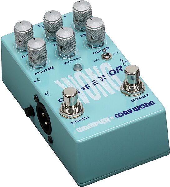 Wampler Cory Wong Compressor and Boost Pedal, New, Action Position Back