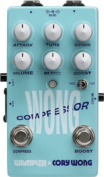 Wampler Cory Wong Compressor and Boost Pedal, Blemished, Action Position Back