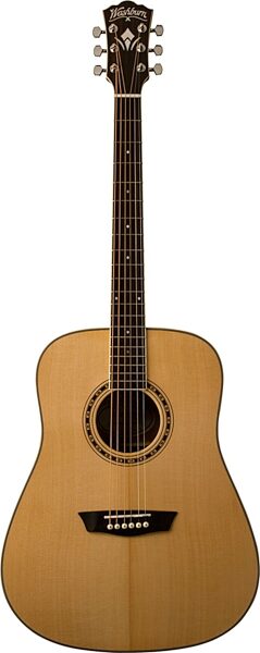 Washburn WD10S Dreadnought Acoustic Guitar, Front
