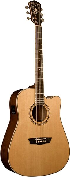 Washburn WD10CE Dreadnought Acoustic-Electric Guitar, Main