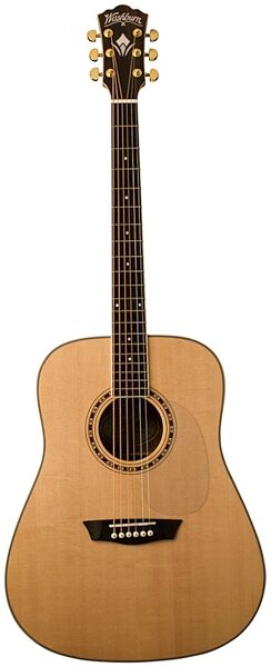 Washburn WD30S Dreadnought Acoustic Guitar, Front