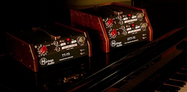 Heritage Audio TT-73 Tabletop Microphone Preamp, TT-73 and DTT-73 Family