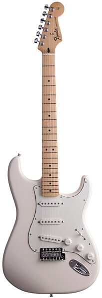 Fender Standard Stratocaster Electric Guitar (Maple Fretboard), Arctic White