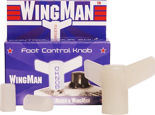 WingMan Foot-Controlled Effects Pedal Knob, New, Action Position Back
