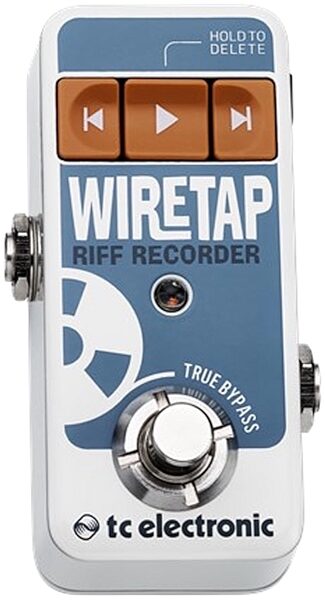 TC Electronic WireTap Riff Recorder Pedal, Left