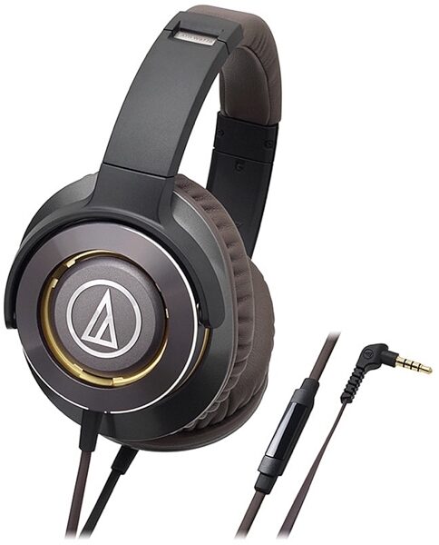 Audio-Technica ATH-WS770iS Over-Ear Headphones, Gun Metal