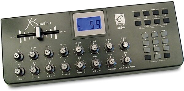 Evolution X-Session MIDI Controller with Crossfader, Main