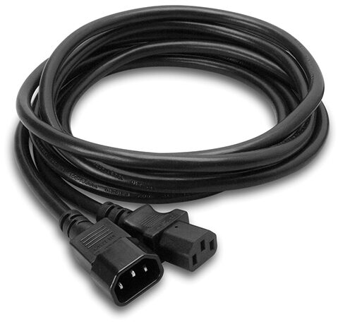 Hosa Power Extension Cord, IEC C14 to C13, 3 foot, PWL-403, Main