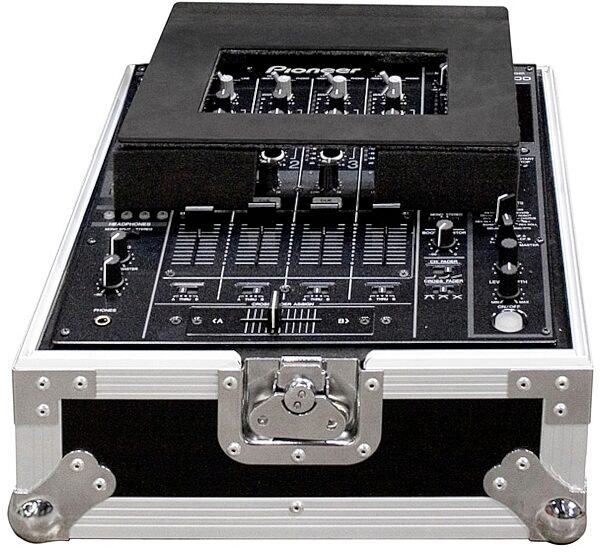 Road Ready RR12MIXL DJ Mixer Case with Laptop Stand, Top