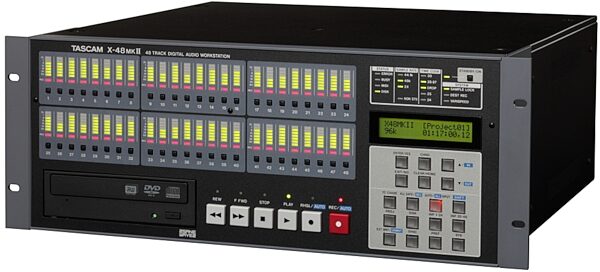TASCAM X-48MKII Hybrid Disk Workstation Recorder, 48-Track, Right