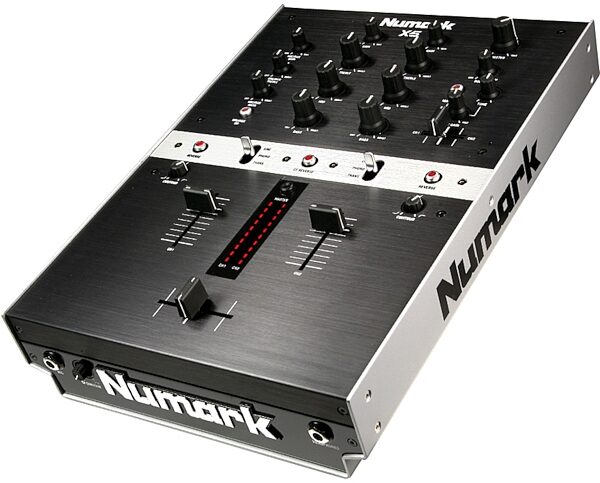 Numark X5 2-Channel Digital DJ Mixer, Angle