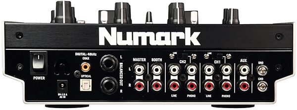 Numark X5 2-Channel Digital DJ Mixer, Back