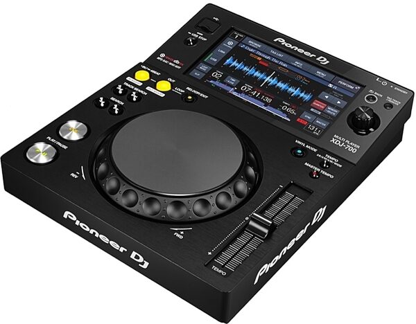 Pioneer DJ XDJ-700 Portable DJ Media Player, New, Angle No Feet