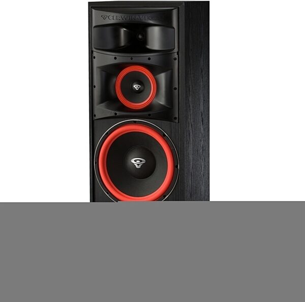 Cerwin-Vega XLS-12 3-Way Home Audio Floor Tower Passive, Unpowered Speaker (300 Watts), Front 2