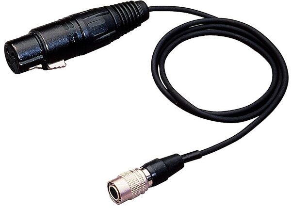 Audio-Technica XLRW Microphone Input Cable for UniPak Bodypack Wireless Transmitter, New, Main