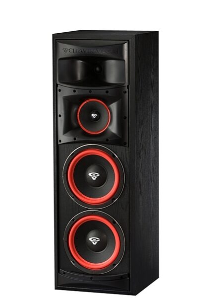 Cerwin-Vega XLS-28 Dual 3-Way Home Audio Floor Tower Passive, Unpowered Speaker (200 Watts), Front