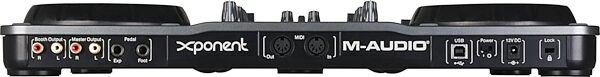 M-Audio Torq Xponent USB MIDI DJ Controller, Rear