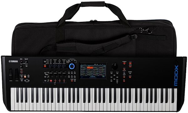 Yamaha MODX7 Keyboard Synthesizer, 76-Key, pack