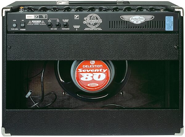 Traynor Custom Valve 40 Tube Guitar Amplifier (40 Watts, 1x12 in.), Black Rear