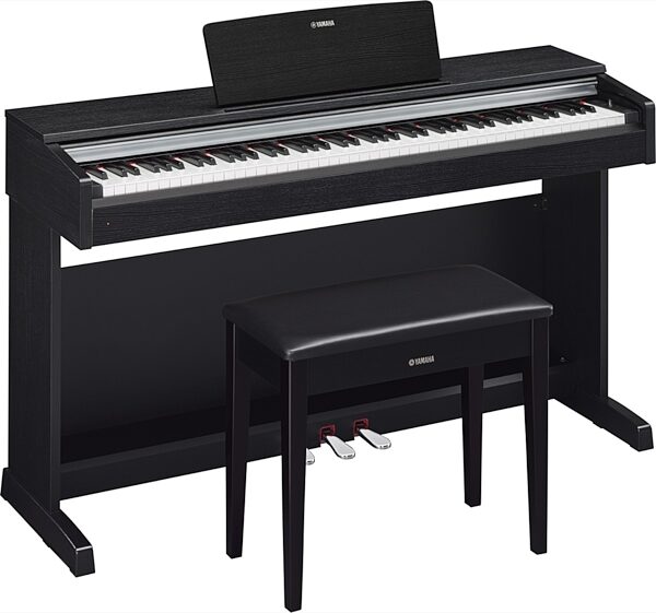 Yamaha Arius YDP-142 Graded Hammer Piano with Bench, Black