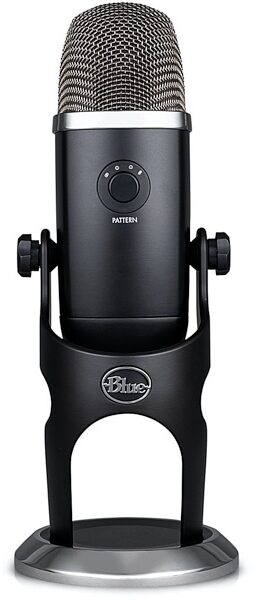 Blue Yeti X Multi-Pattern USB Condenser Microphone, Rear