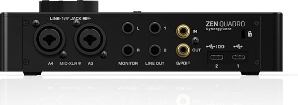 Antelope Audio Zen Quadro Synergy Core USB Audio Interface, New, Action Position Back