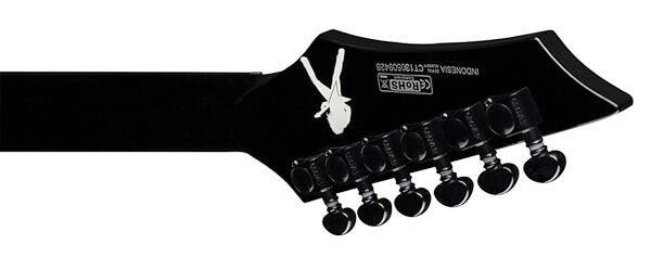 Dean Zero Dave Mustaine In Deth We Trust Electric Guitar, Headstock - Back