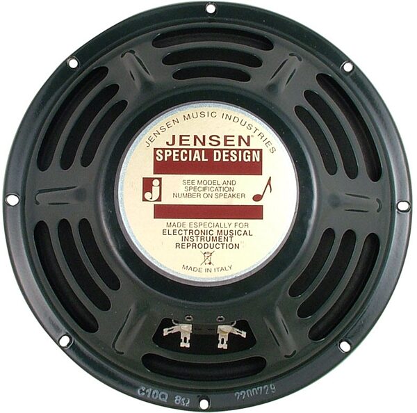 Jensen C10Q Vintage Ceramic Guitar Speaker (35 Watts, 10"), Main