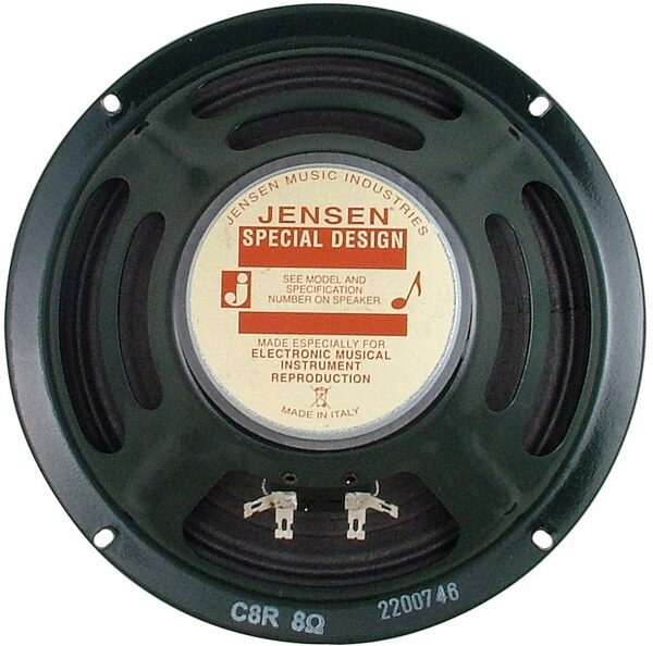 Jensen C8R Vintage Ceramic Guitar Speaker (25 Watts, 8"), Main