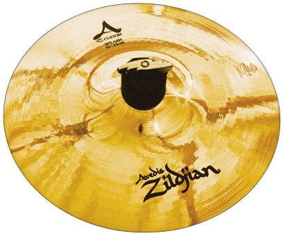 Zildjian A Custom 10" Splash Cymbal, 10 inch, A20542, with Free Cymbal Arm, Main
