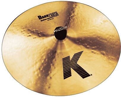 Zildjian K Medium Thin Dark Crash Cymbal, 18 inch, K0915, Main
