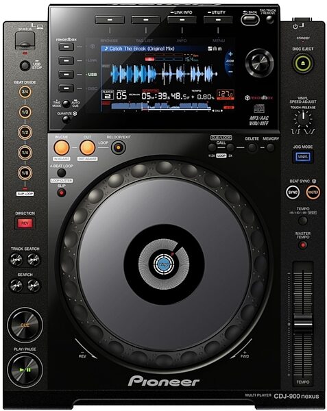 Pioneer DJ CDJ-900NXS Professional CD/MP3 Player, New, Main