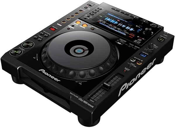 Pioneer DJ CDJ-900NXS Professional CD/MP3 Player, New, Angle