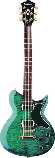 Washburn WI64DL Idol Series Electric Guitar, Transparent Green