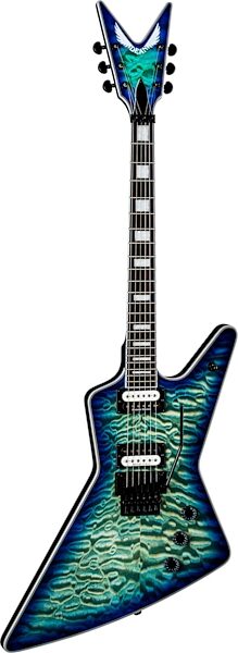 Dean Z Select Floyd Quilt Top Electric Guitar, Main with head Front