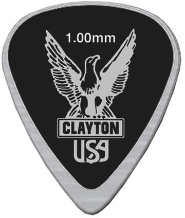 Clayton zz-Zinc Guitar Pick, Main