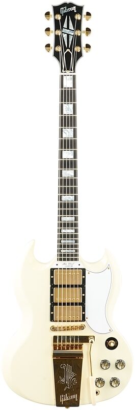 Gibson Custom 1963 Les Paul Custom Murphy Lab Ultra Light Aged Electric Guitar (with Case), New, Serial Number 002133, Full Straight Front