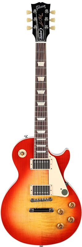 Gibson Les Paul Standard '50s Electric Guitar (with Case), Heritage Cherry Sunburst, Serial Number 220310480, Full Straight Front
