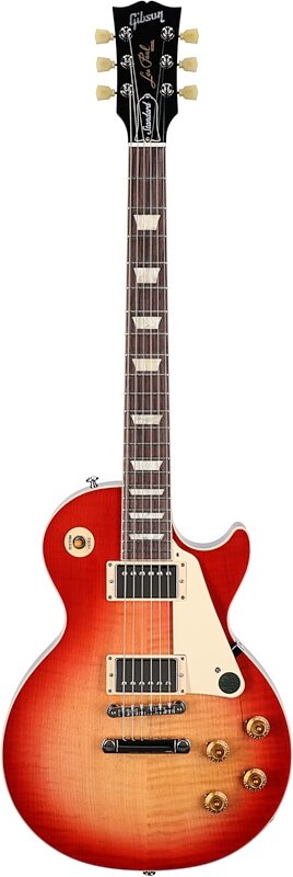 Gibson Les Paul Standard '50s Electric Guitar (with Case), Heritage Cherry Sunburst, Serial Number 215210034, Full Straight Front