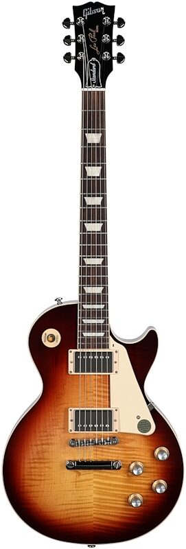 Gibson Exclusive '60s Les Paul Standard AAA Flame Top Electric Guitar (with Case), Bourbon Burst, Serial Number 230510006, Full Straight Front