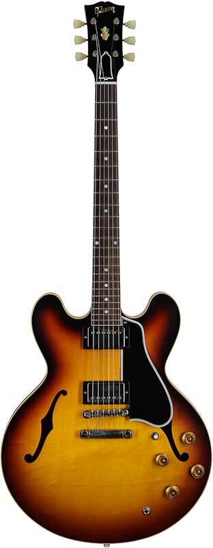 Gibson Custom 1959 ES-335 Reissue VOS Electric Guitar (with Case), Vintage Burst, 18-Pay-Eligible, Serial Number A92783, Full Straight Front