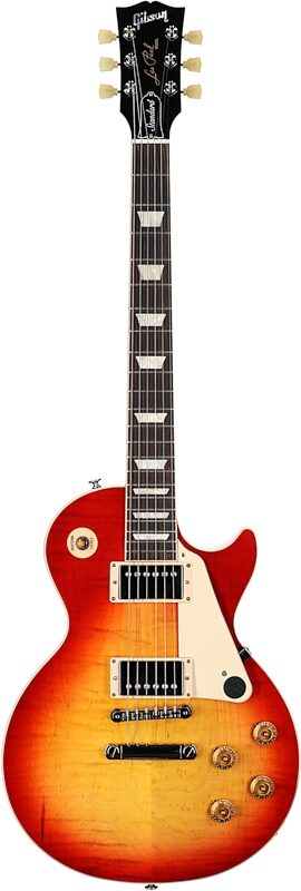 Gibson Les Paul Standard '50s Electric Guitar (with Case), Heritage Cherry Sunburst, Serial Number 214020236, Full Straight Front