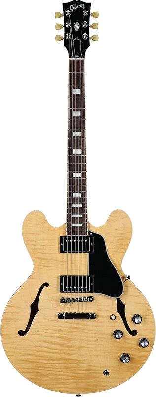 Gibson ES-335 Figured Electric Guitar (with Case), Antique Natural, Serial Number 222220294, Full Straight Front