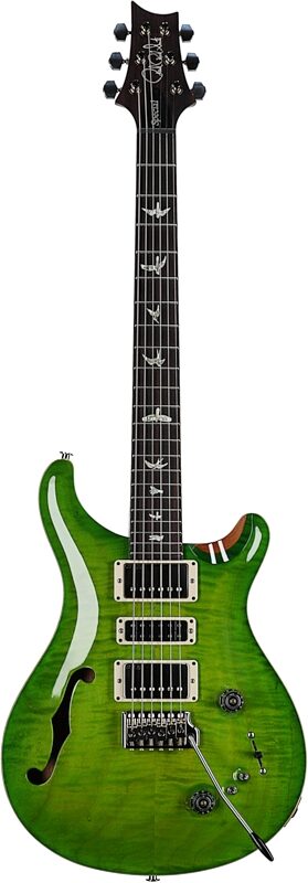 PRS Paul Reed Smith Special Semi-Hollowbody Electric Guitar (with Case), Eriza Verde, Serial Number 0347624, Full Straight Front